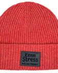 DAMEN-MÜTZE "Kenn Stress"(koralle)