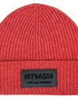 DAMEN-MÜTZE "Uffbasse"(koralle)