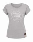 DAMEN T-SHIRT "Isch habbs mer net... (Karte)" - Pfälzer Freiheit