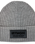 HERREN-MÜTZE "Uffbasse" (grau)