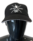 KAPPE "KREUZ" (schwarz)