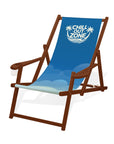 LIEGESTUHL MIT GETRÄNKEHALTER "CHILLOUT"