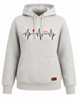 DAMEN HOODIE "Herzschlag" - Pfälzer Freiheit