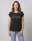 DAMEN T-SHIRT "HERZSCHLAG" - Pfälzer Freiheit