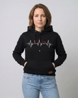 DAMEN HOODIE "Herzschlag" - Pfälzer Freiheit