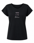 DAMEN T-SHIRT "Wine Life Balance" 2 - Pfälzer Freiheit