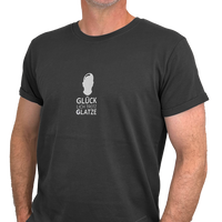 HERREN T-SHIRT "Glücklich trotz Glatze" - Pfälzer Freiheit