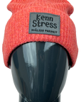 DAMEN-MÜTZE "Kenn Stress"(koralle)