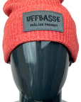DAMEN-MÜTZE "Uffbasse"(koralle)