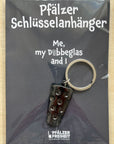 DER PFÄLZER SCHLÜSSELANHÄNGER (anthrazit)