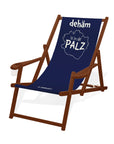 LIEGESTUHL MIT GETRÄNKEHALTER "dehäm is in de PALZ" - Pfälzer Freiheit