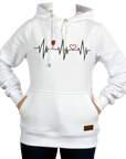 DAMEN HOODIE "Herzschlag" - Pfälzer Freiheit
