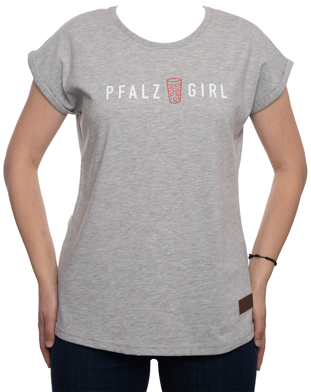 Damen T-Shirt &quot;Pfalzgirl&quot; - Pfälzer Freiheit