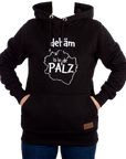 DAMEN HOODIE "dehäm is in de Palz" - Pfälzer Freiheit