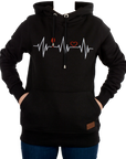 DAMEN HOODIE "Herzschlag" - Pfälzer Freiheit