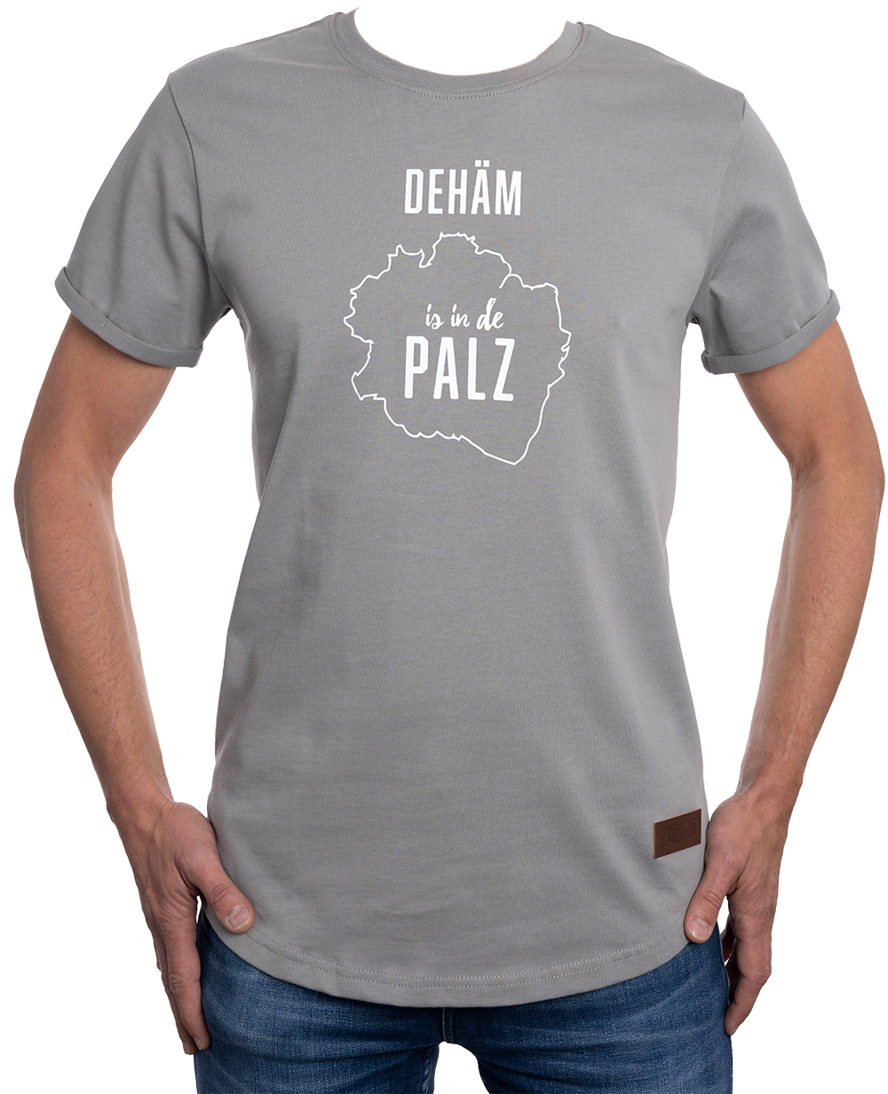 Herren T-Shirt "dehäm is in de PALZ" - Pfälzer Freiheit