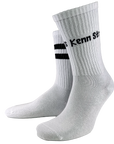 SOCKEN "coole Pälzer Socke" KENN STRESS (weiß/marine) - Pfälzer Freiheit