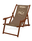 LIEGESTUHL MIT GETRÄNKEHALTER "dehäm is in de PALZ" - Pfälzer Freiheit