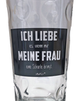 PFÄLZER Dubbeglas-Set (6 Stk.)"Ich liebe meine Frau..." - Pfälzer Freiheit