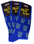 Socken "coole Pälzer Socke" (blau/gelb) - Pfälzer Freiheit
