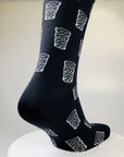 SOCKEN "coole Pälzer Socke" (schwarz/weiß)