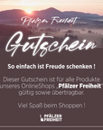 PFÄLZER FREIHEIT - Geschenkgutschein - Pfälzer Freiheit