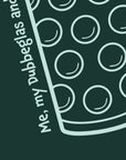 LIEGESTUHL MIT GETRÄNKEHALTER "Me, my Dubbeglas and I" - Pfälzer Freiheit
