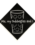 Tisch-Servietten "Me, my Dubbglas and I" - Pfälzer Freiheit