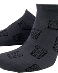 SNEAKER-SOCKEN "coole Pälzer Socke" (anthrazit/schwarz) - Pfälzer Freiheit