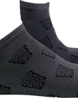 SNEAKER-SOCKEN "coole Pälzer Socke" (anthrazit/schwarz) - Pfälzer Freiheit