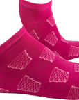 SNEAKER-SOCKEN "coole Pälzer Socke" (pink/rosa) - Pfälzer Freiheit
