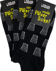 SNEAKER-SOCKEN "coole Pälzer Socke" (schwarz/weiß) - Pfälzer Freiheit