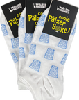SNEAKER-SOCKEN "coole Pälzer Socke" (weiß/hellblau) - Pfälzer Freiheit