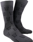 SOCKEN "coole Pälzer Socke" (anthrazit/schwarz) - Pfälzer Freiheit