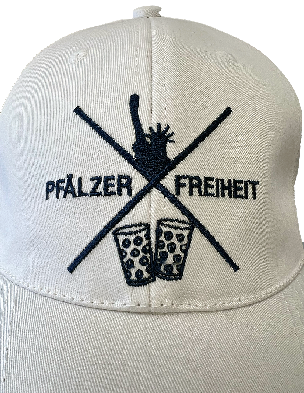 KAPPE &quot;KREUZ&quot; (weiß)