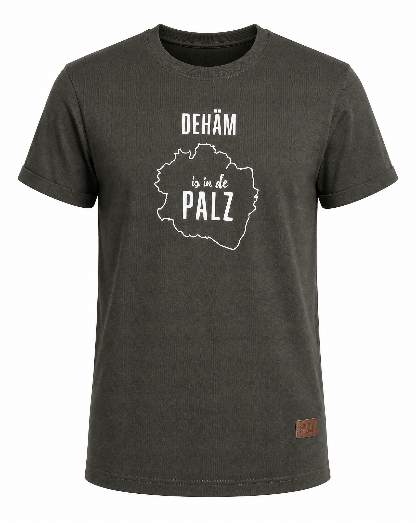 HERREN T-SHIRT "dehäm is in de PALZ" - Pfälzer Freiheit