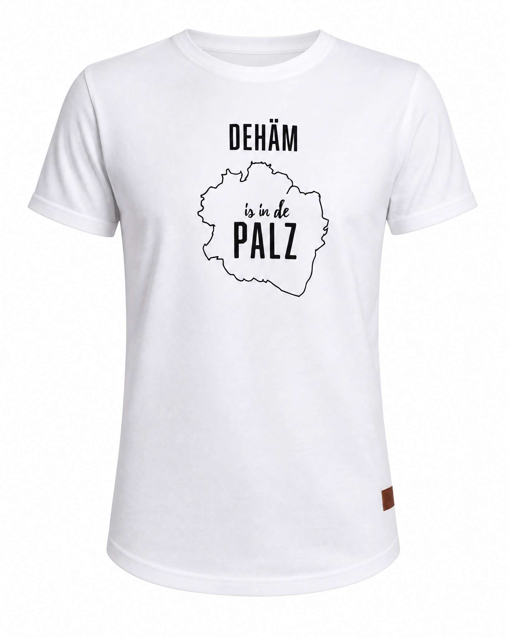 HERREN T-SHIRT "dehäm is in de PALZ" - Pfälzer Freiheit