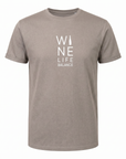 HERREN T-SHIRT "Wine Life Balace" - Pfälzer Freiheit