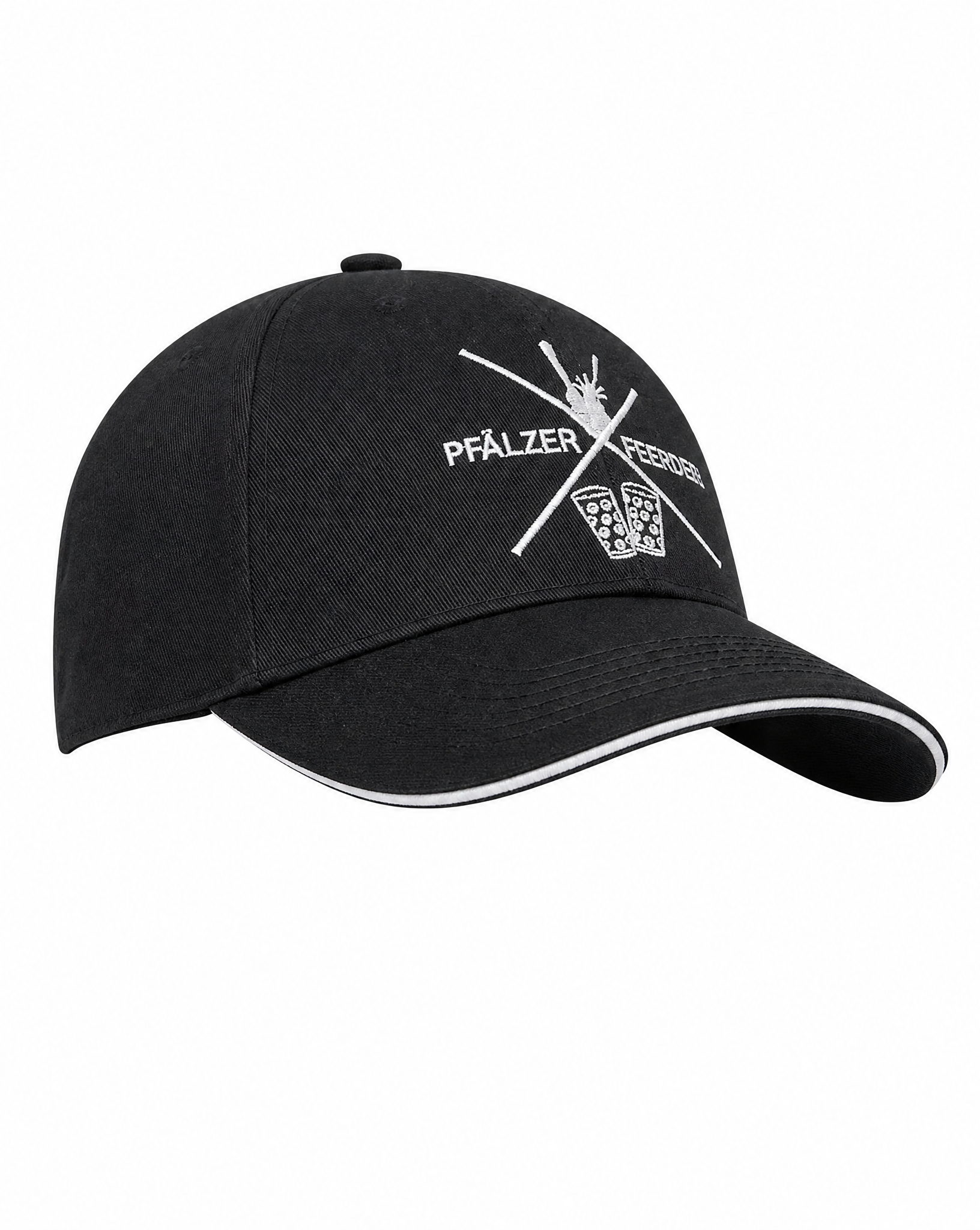 KAPPE "KREUZ" schwarz - Pfälzer Freiheit