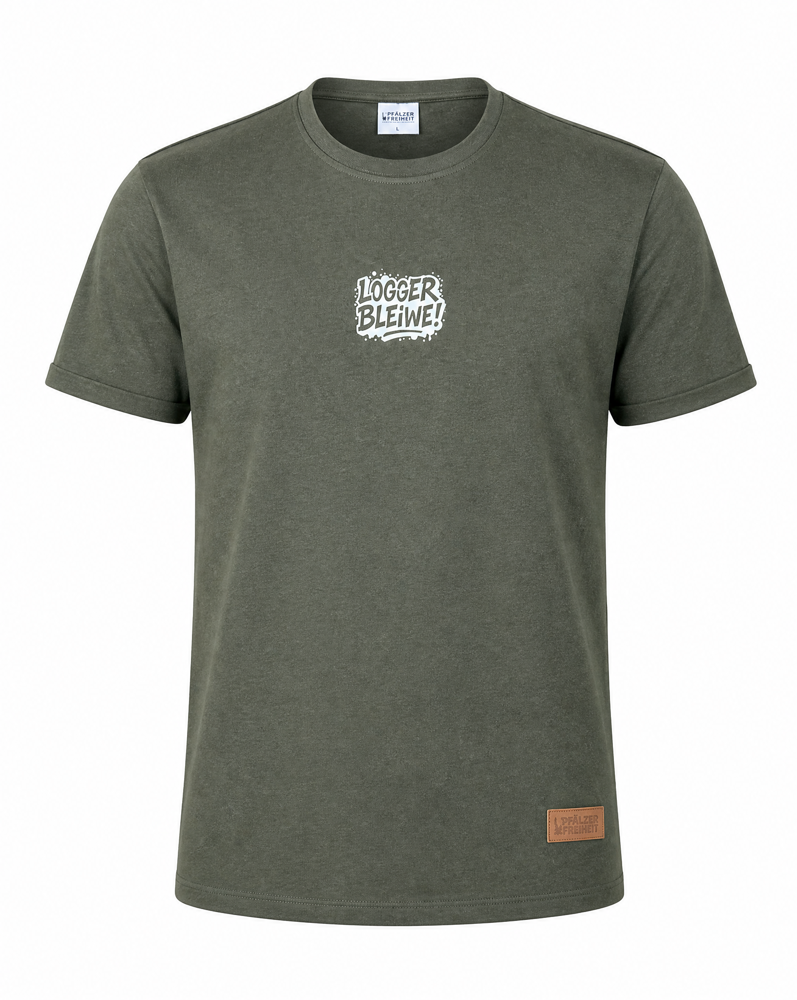 HERREN T-SHIRT "logger bleiwe"