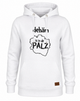 DAMEN HOODIE "dehäm is in de Palz" - Pfälzer Freiheit