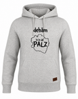 DAMEN HOODIE "dehäm is in de Palz" - Pfälzer Freiheit