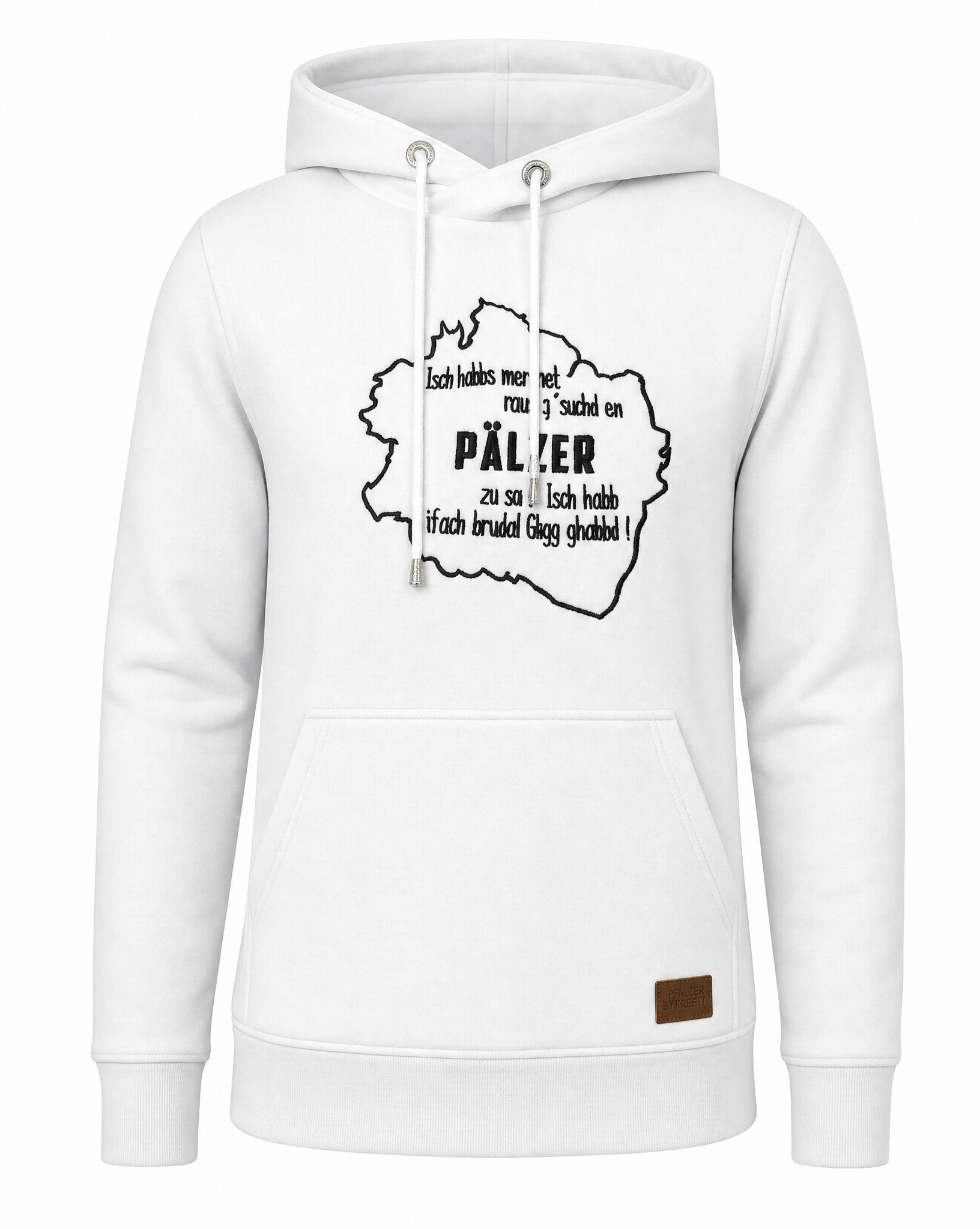DAMEN HOODIE "Isch habbs mer net..." - Pfälzer Freiheit