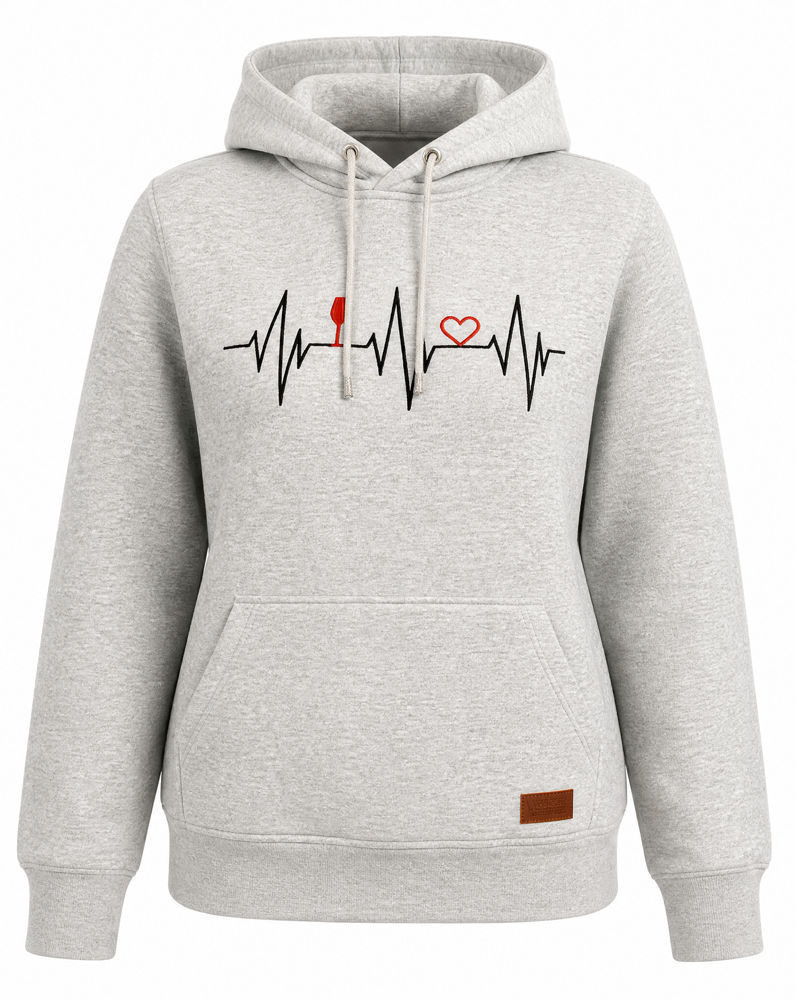DAMEN HOODIE "Herzschlag" - Pfälzer Freiheit