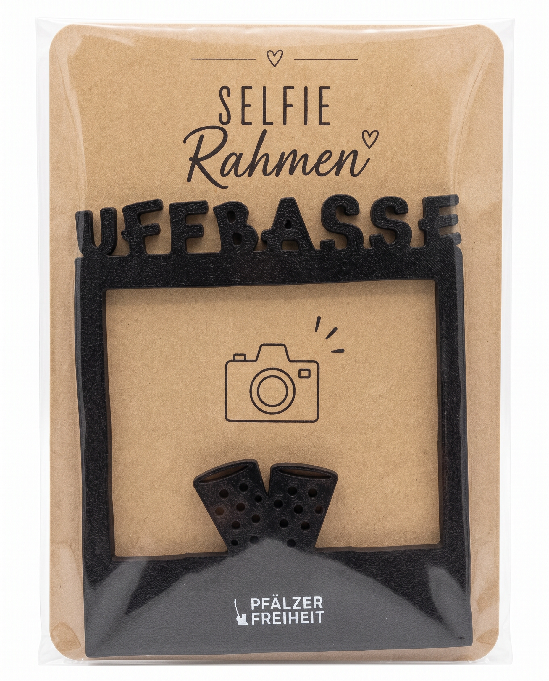 SELFIE-RAHMEN "UFFBASSE" - Pfälzer Freiheit