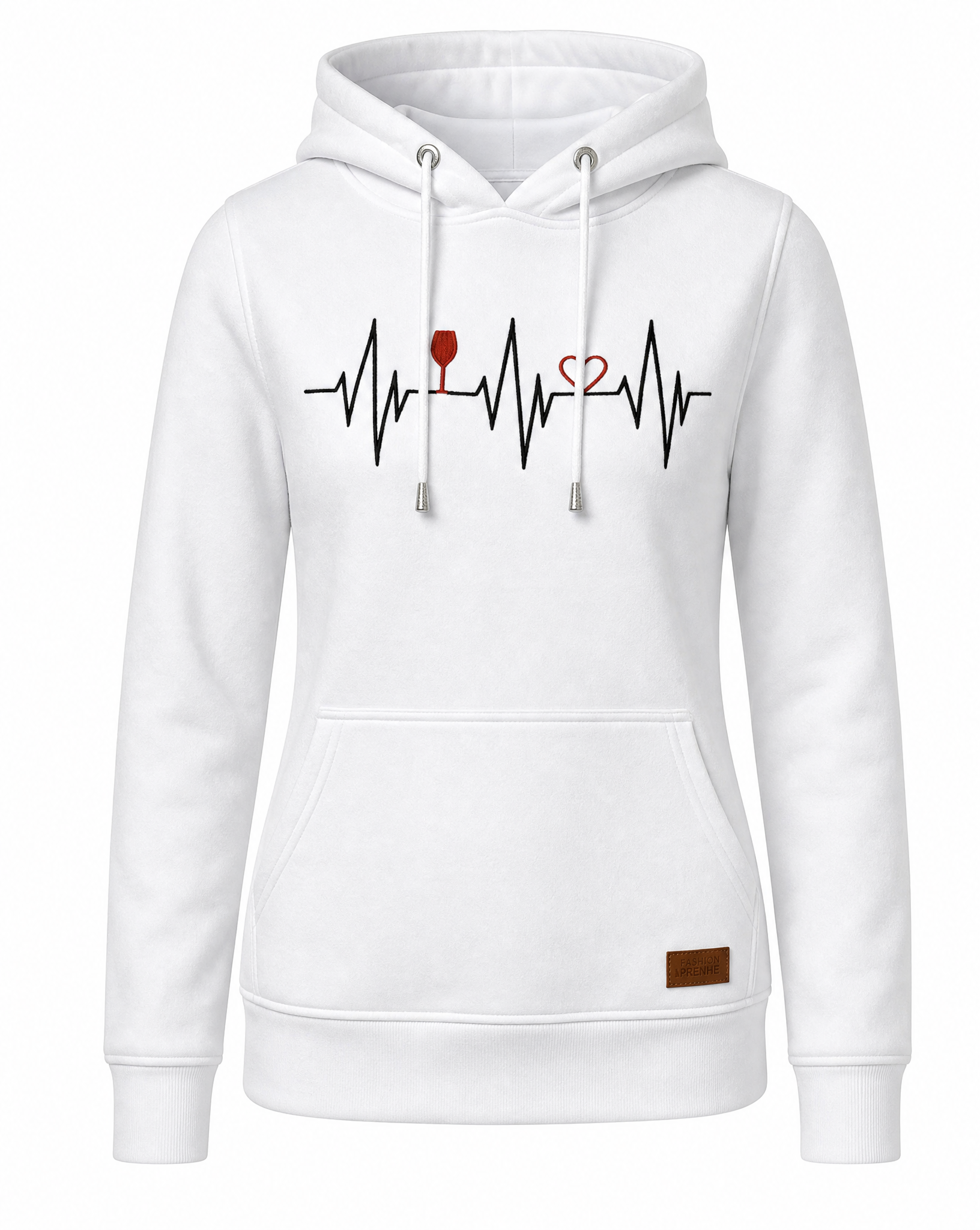 DAMEN HOODIE "Herzschlag" - Pfälzer Freiheit