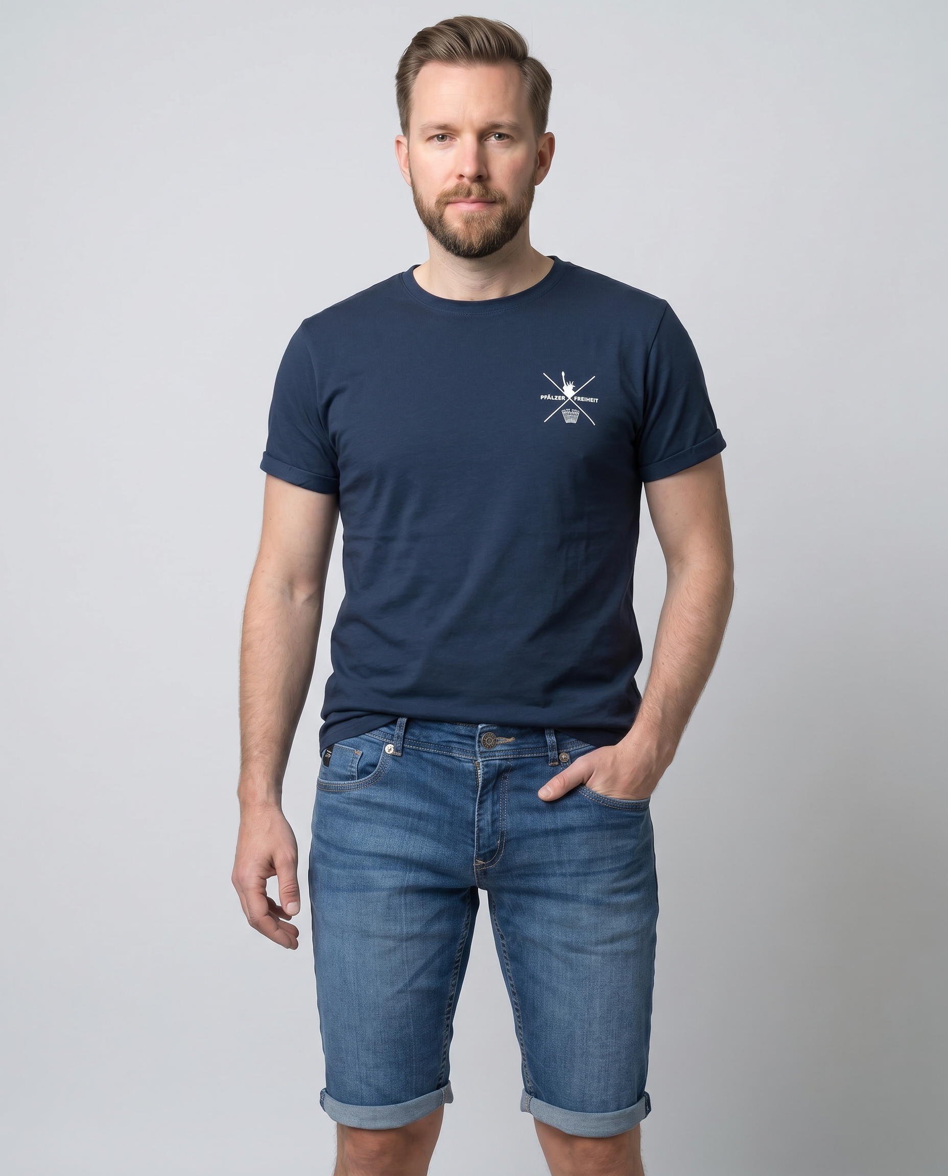 HERREN T-SHIRT "Kreuz" - Pfälzer Freiheit