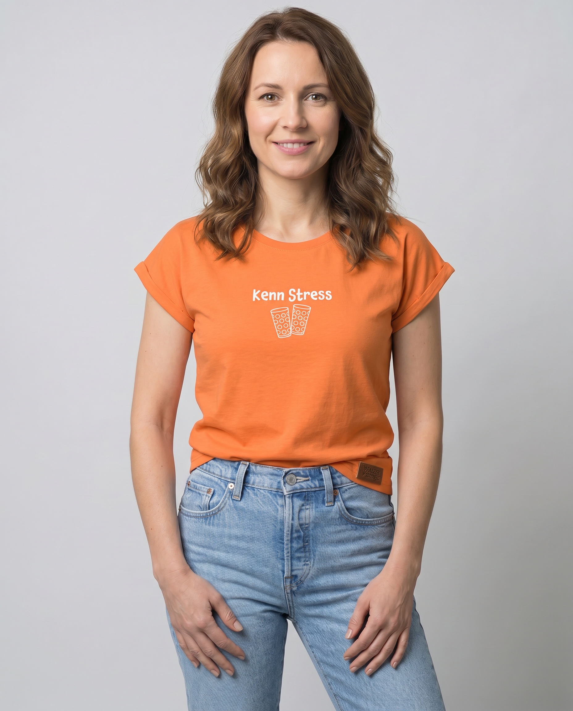 DAMEN T-SHIRT "kenn Stress" - Pfälzer Freiheit