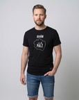 HERREN T-SHIRT "dehäm is in de PALZ" - Pfälzer Freiheit