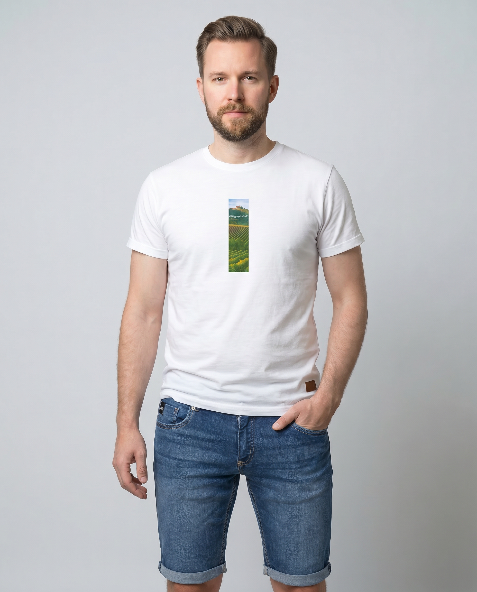 HERREN T-SHIRT "Pfälzer Freiheit" (Hambacher Schloß)